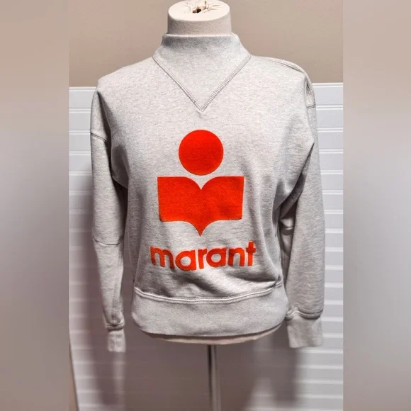 ISABEL MARANT ÉTOILE
Moby Logo Sweatshirt
Size 34 - Picture 5 of 9